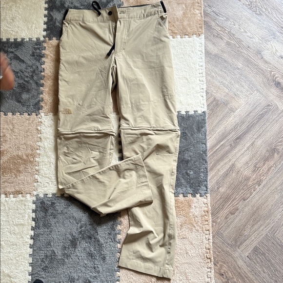 The North Face Beige Zip-Off Pants - Picture 1 of 4